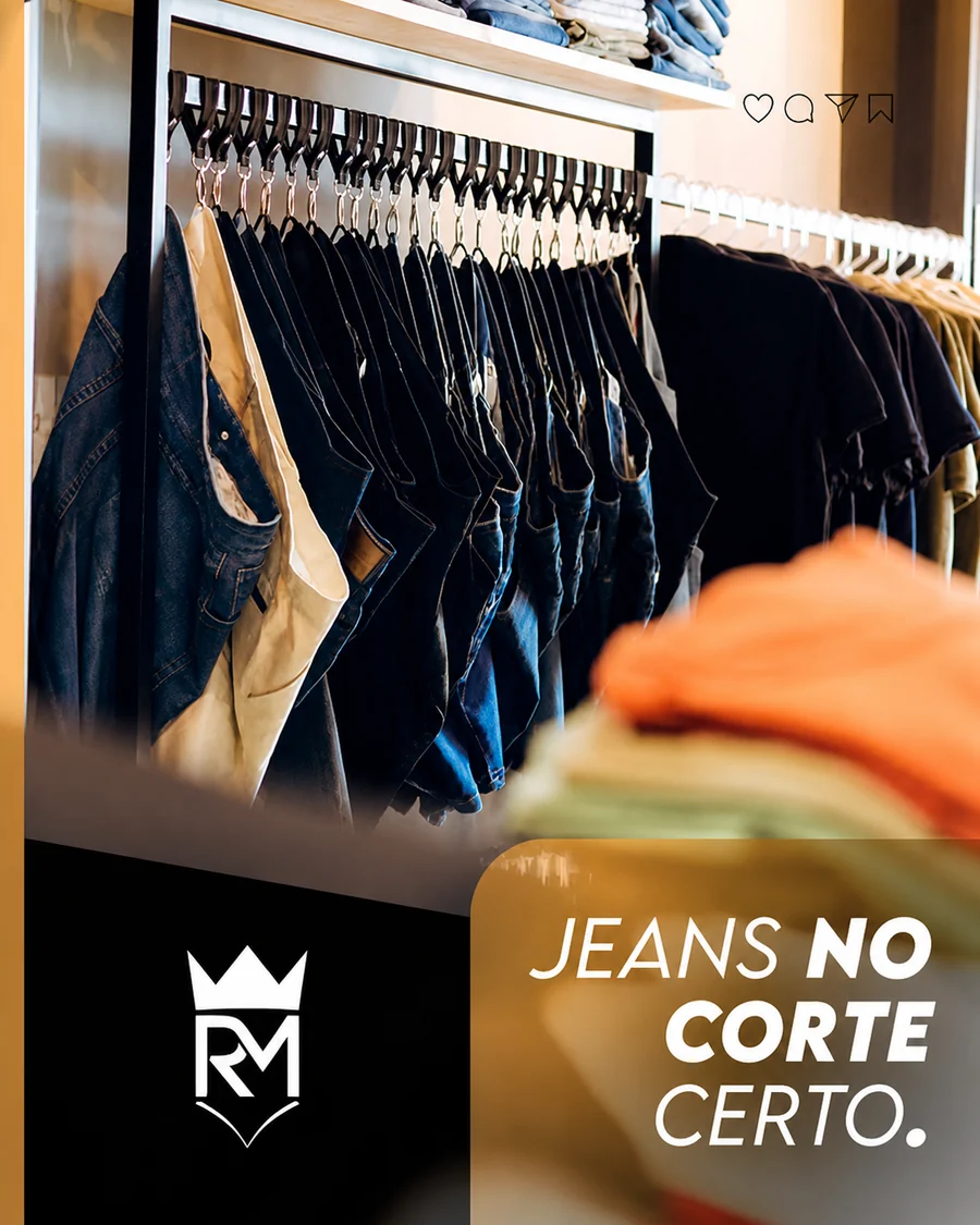 Seleção de jeans da RM Multimarcas
